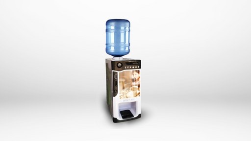 Máquina expendedora de café con bidón