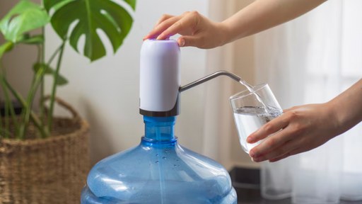 Dispenser automático sobre bidón