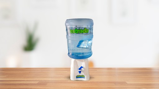 Dispenser natural con bidón Agua Estrada