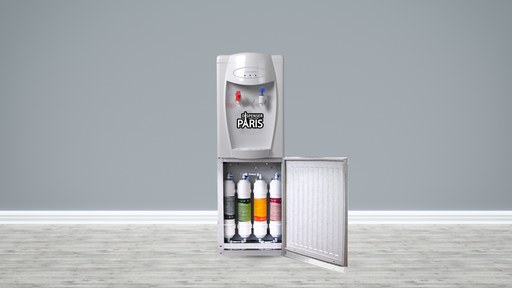 Dispenser frío calor París con filtros de carbón